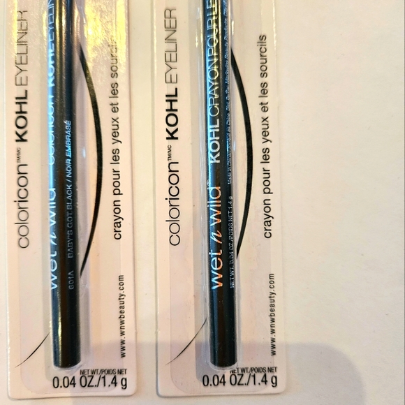 Wet N Wild Kohl Eyeliner Black X2 - Picture 3 of 3